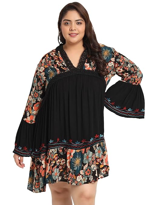 Velora21 Women’s Short Stylish Summer Dress – Casual, Party & Office Wear, Trendy Multicolor